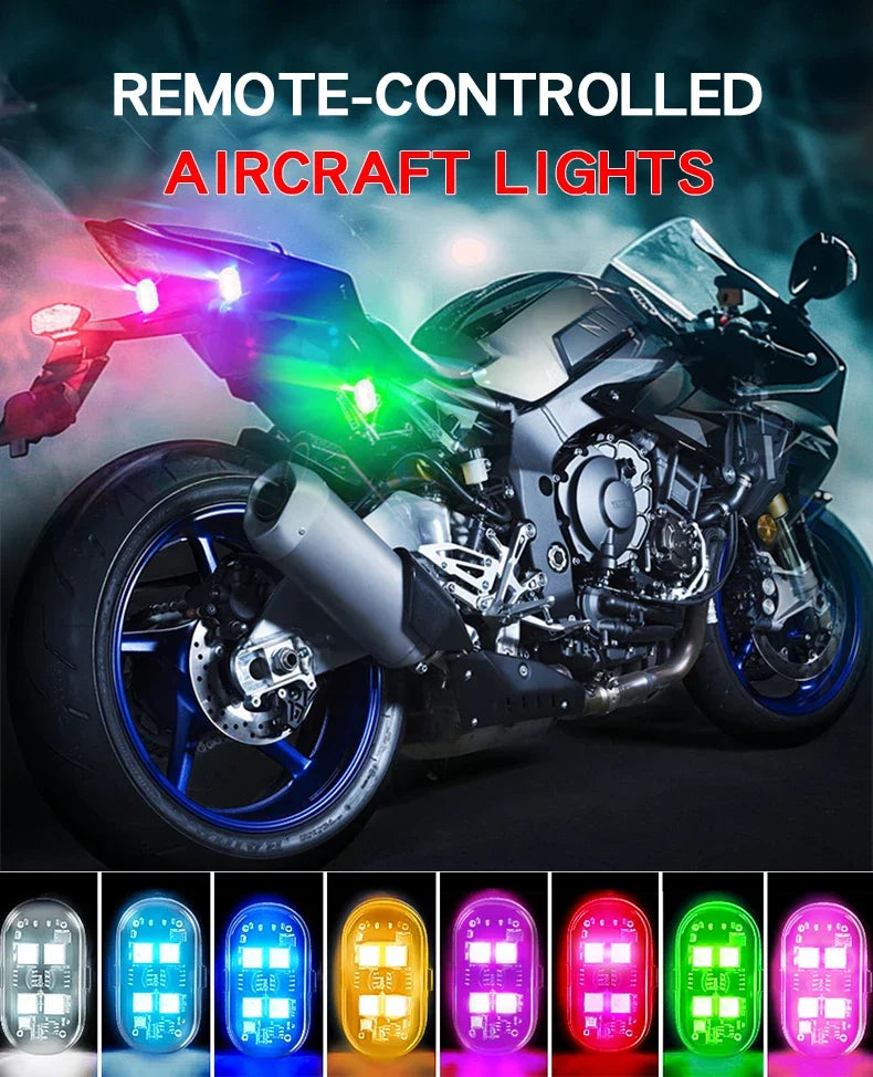 Lampki LED z pilotem, 2 szt., zdjęcie 2