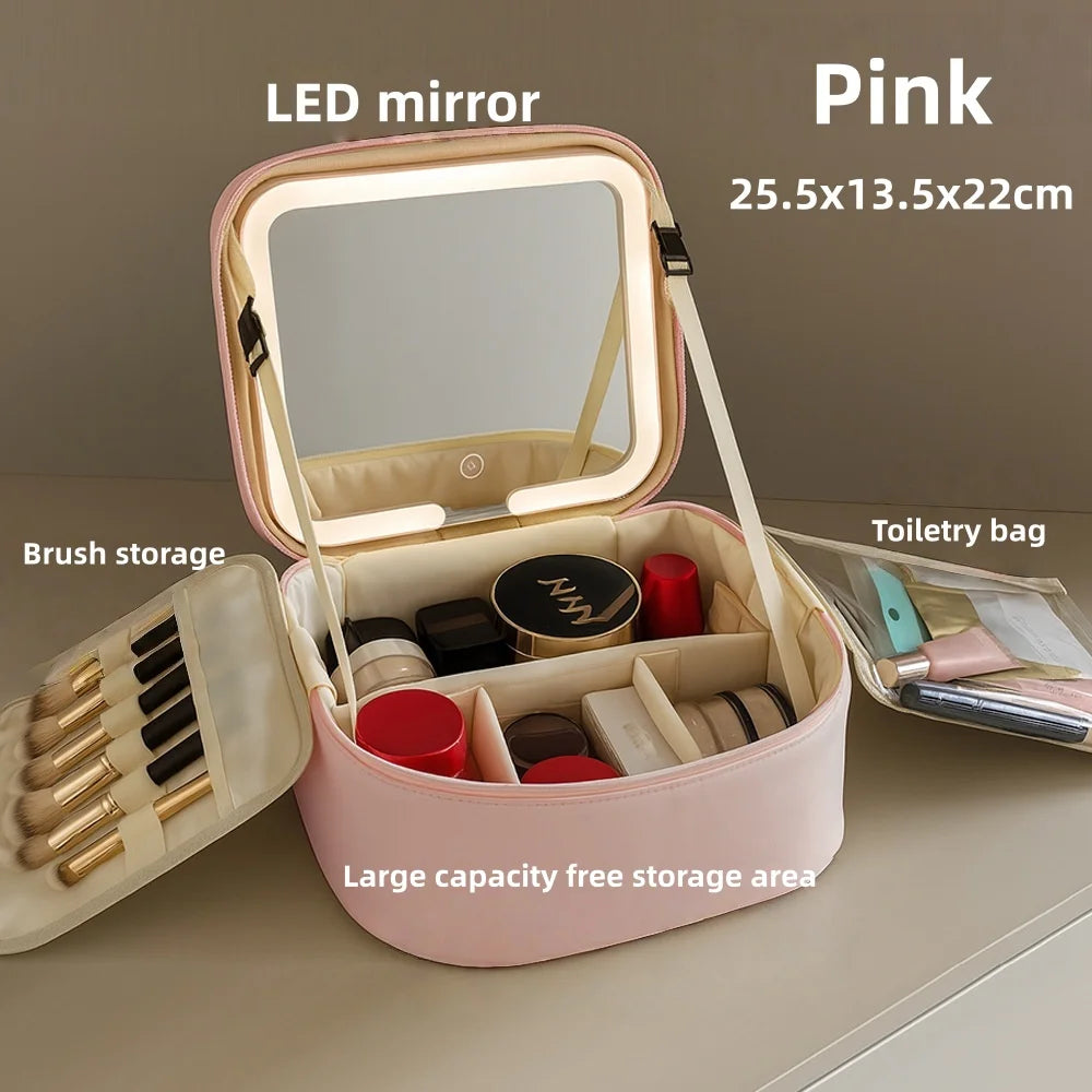 Kosmetyczka z lusterkiem LED, zdjęcie 8